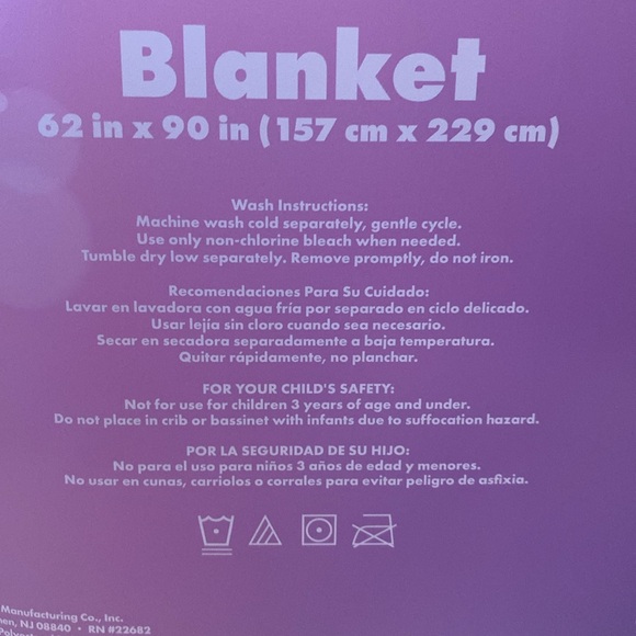 Gabby’s Dollhouse Kids Plush Blanket, Twin/Full Size, DreamWorks, 62”x90”. - Picture 4 of 12